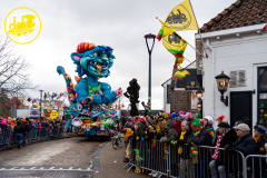Wegrijden wagens wagenshow | foto's Judith Adriaansen